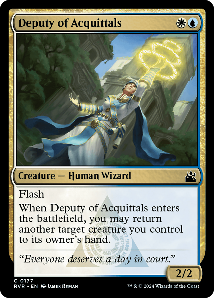 Deputy of Acquittals [Ravnica Remastered] | Pegasus Games WI