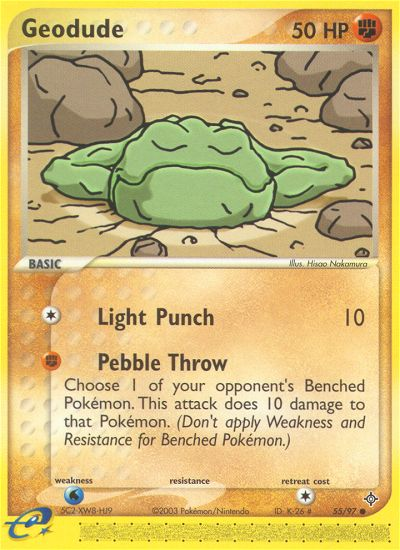 Geodude (55/97) [EX: Dragon] | Pegasus Games WI