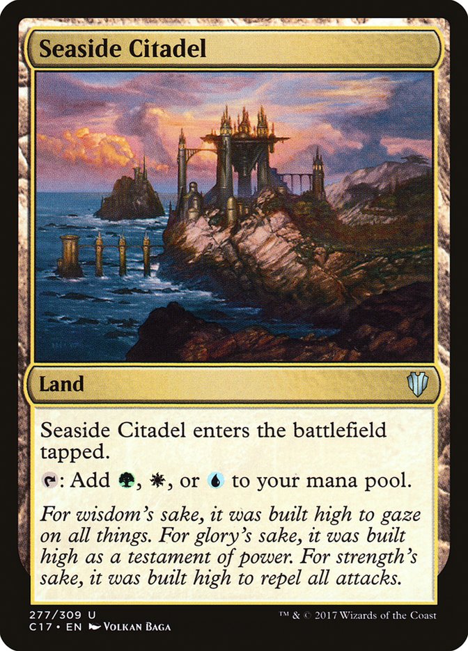 Seaside Citadel [Commander 2017] | Pegasus Games WI