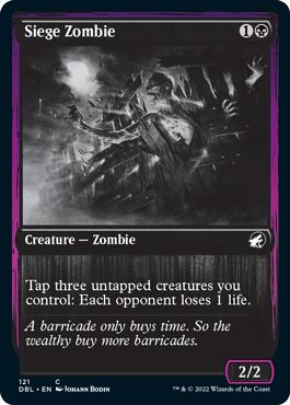 Siege Zombie [Innistrad: Double Feature] | Pegasus Games WI