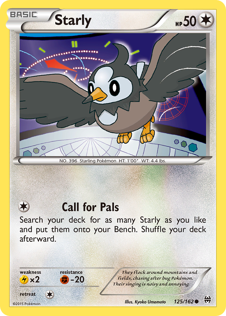 Starly (125/162) [XY: BREAKthrough] | Pegasus Games WI