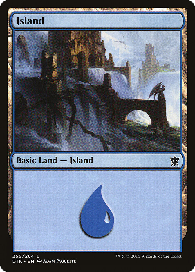 Island (255) [Dragons of Tarkir] | Pegasus Games WI