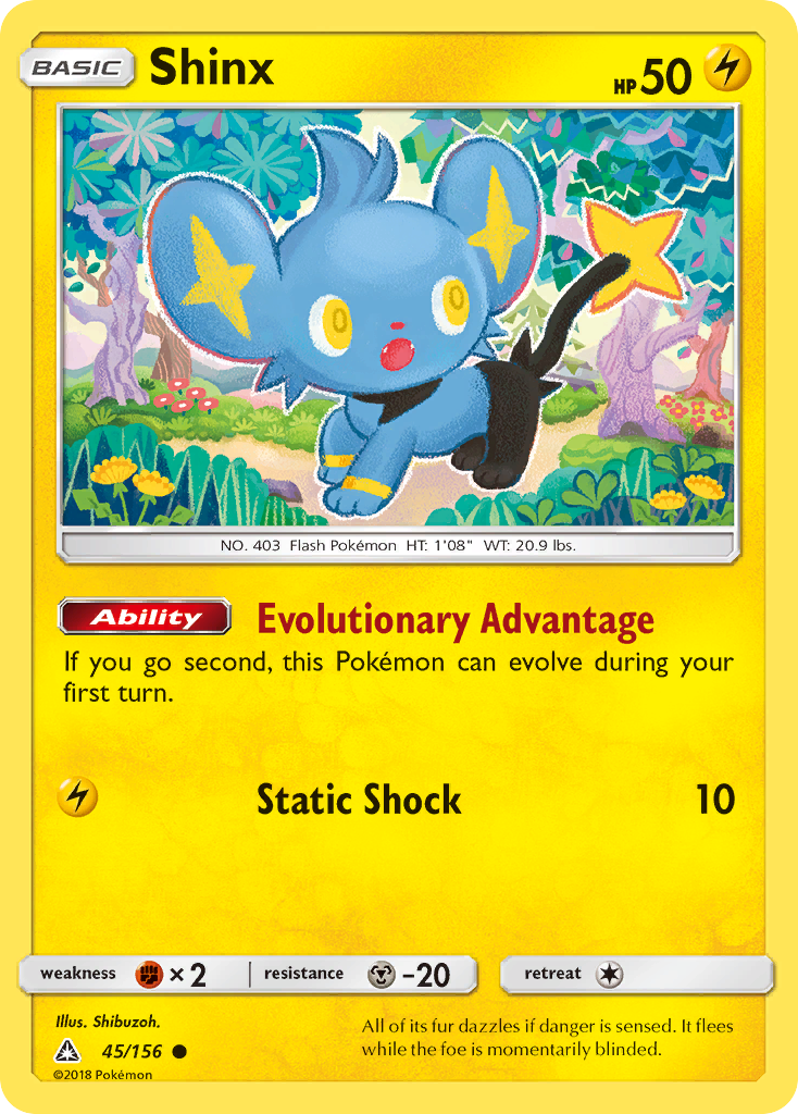 Shinx (45/156) [Sun & Moon: Ultra Prism] | Pegasus Games WI