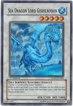 Sea Dragon Lord Gishilnodon [RGBT-EN044] Super Rare | Pegasus Games WI