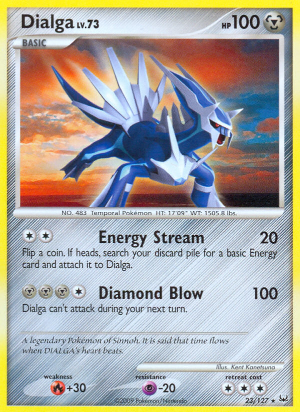 Dialga (23/127) [Platinum: Base Set] | Pegasus Games WI