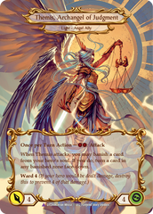 Figment of Judgment // Themis, Archangel of Judgment (Marvel) [DTD006] (Dusk Till Dawn)  Cold Foil | Pegasus Games WI