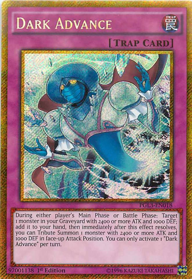 Dark Advance [PGL3-EN018] Gold Secret Rare | Pegasus Games WI