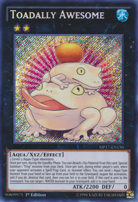 Toadally Awesome [MP17-EN150] Secret Rare | Pegasus Games WI