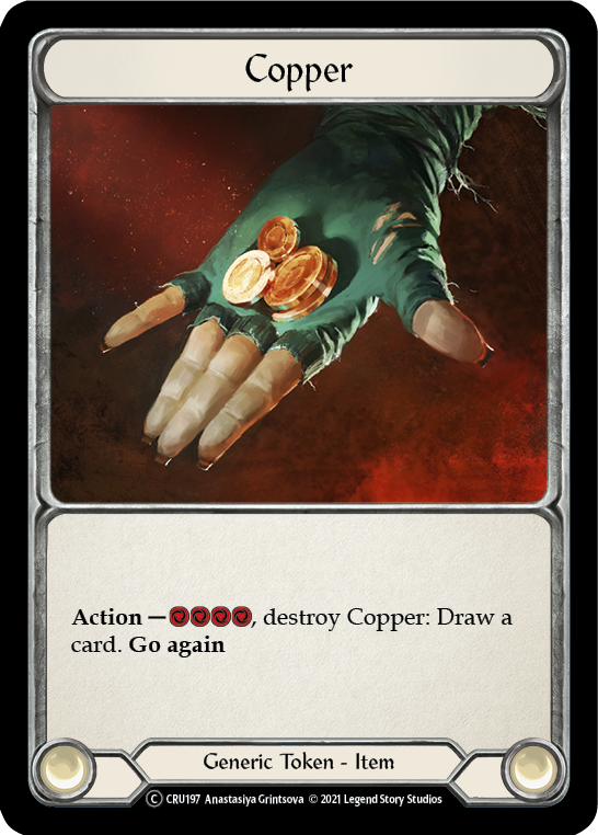 Copper [CRU197-RF] 1st Edition Rainbow Foil | Pegasus Games WI