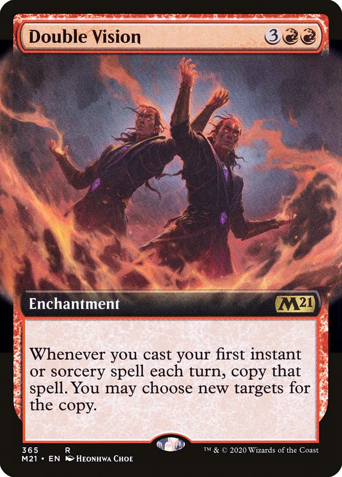 Double Vision (Extended Art) [Core Set 2021] | Pegasus Games WI