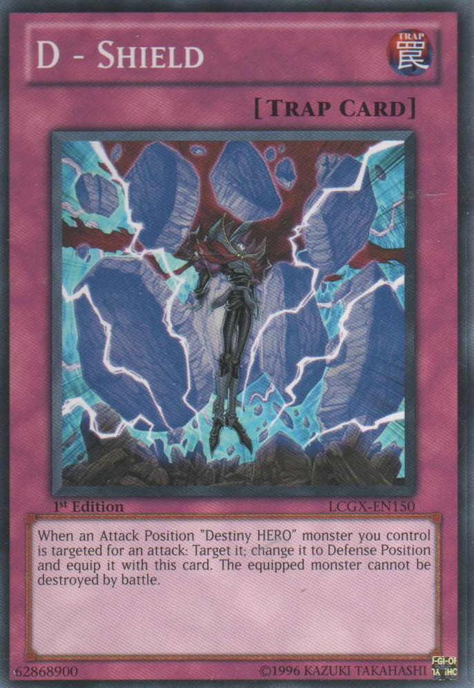 D - Shield [LCGX-EN150] Common | Pegasus Games WI