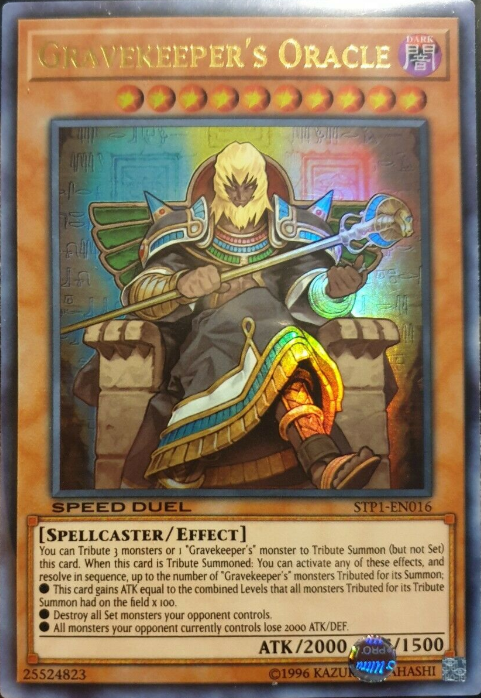 Gravekeeper's Oracle [STP1-EN016] Ultra Rare | Pegasus Games WI