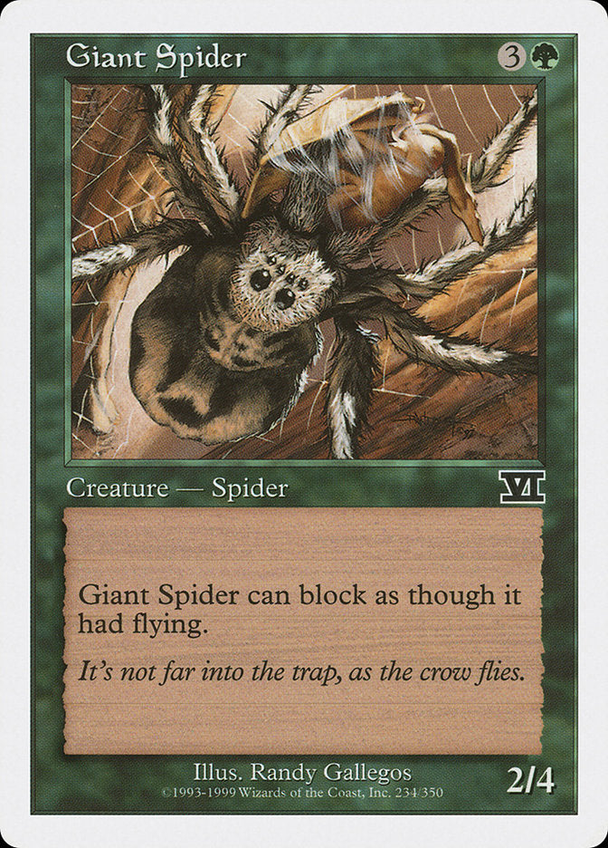 Giant Spider [Classic Sixth Edition] | Pegasus Games WI