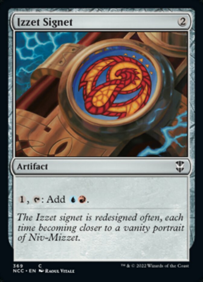 Izzet Signet [Streets of New Capenna Commander] | Pegasus Games WI