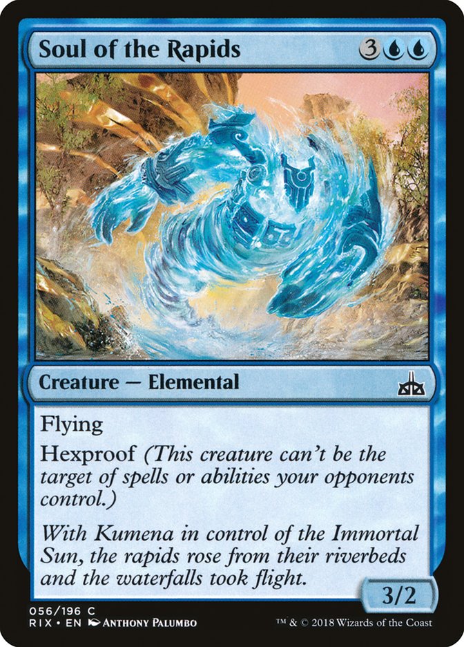 Soul of the Rapids [Rivals of Ixalan] | Pegasus Games WI