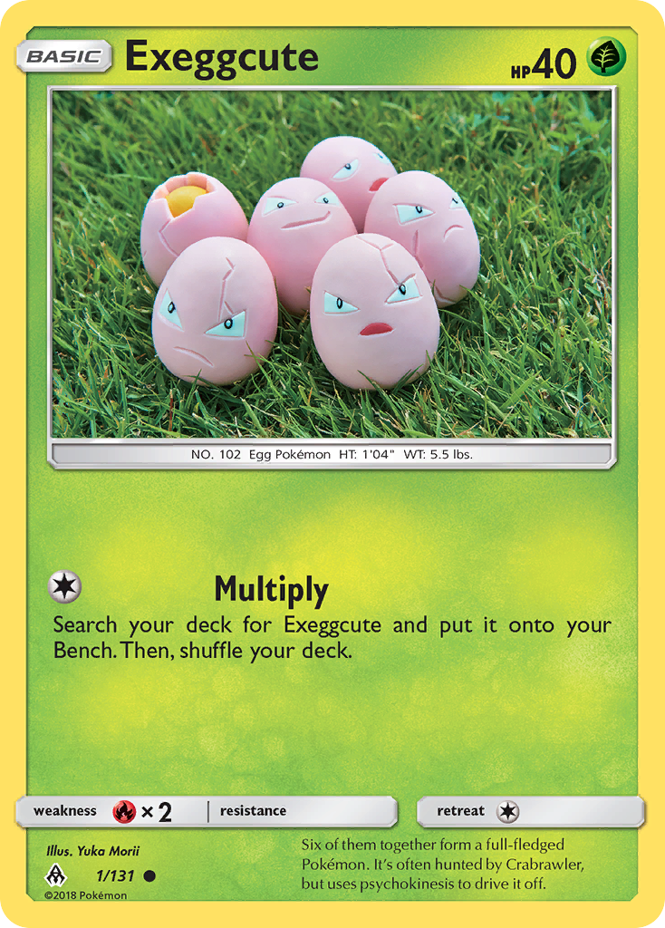 Exeggcute (1/131) [Sun & Moon: Forbidden Light] | Pegasus Games WI