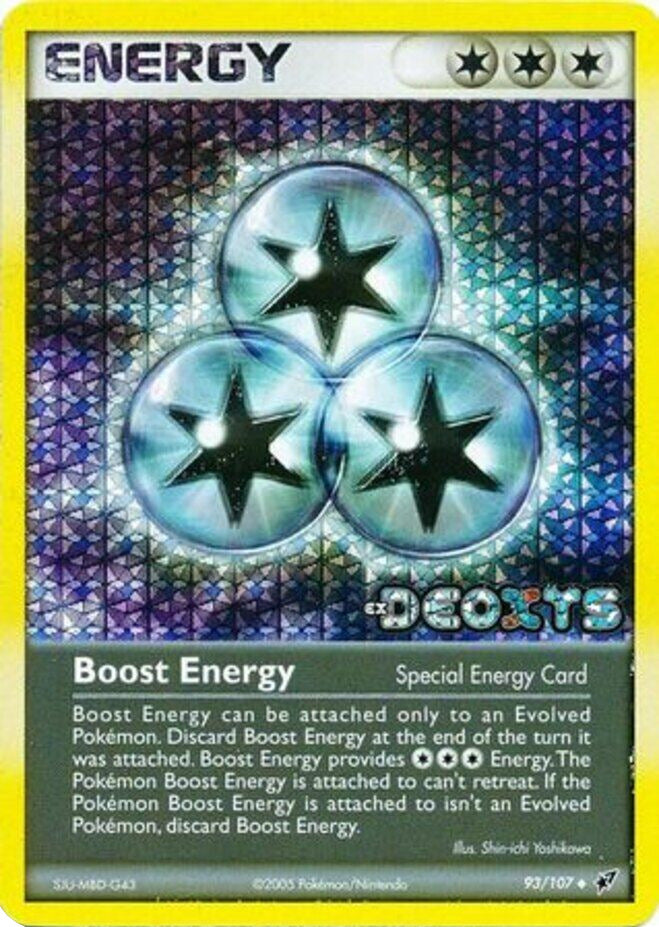 Boost Energy (93/107) (Stamped) [EX: Deoxys] | Pegasus Games WI