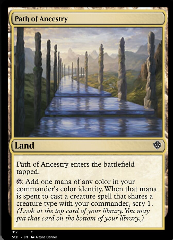 Path of Ancestry [Starter Commander Decks] | Pegasus Games WI