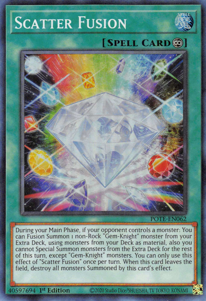 Scatter Fusion [POTE-EN062] Super Rare | Pegasus Games WI