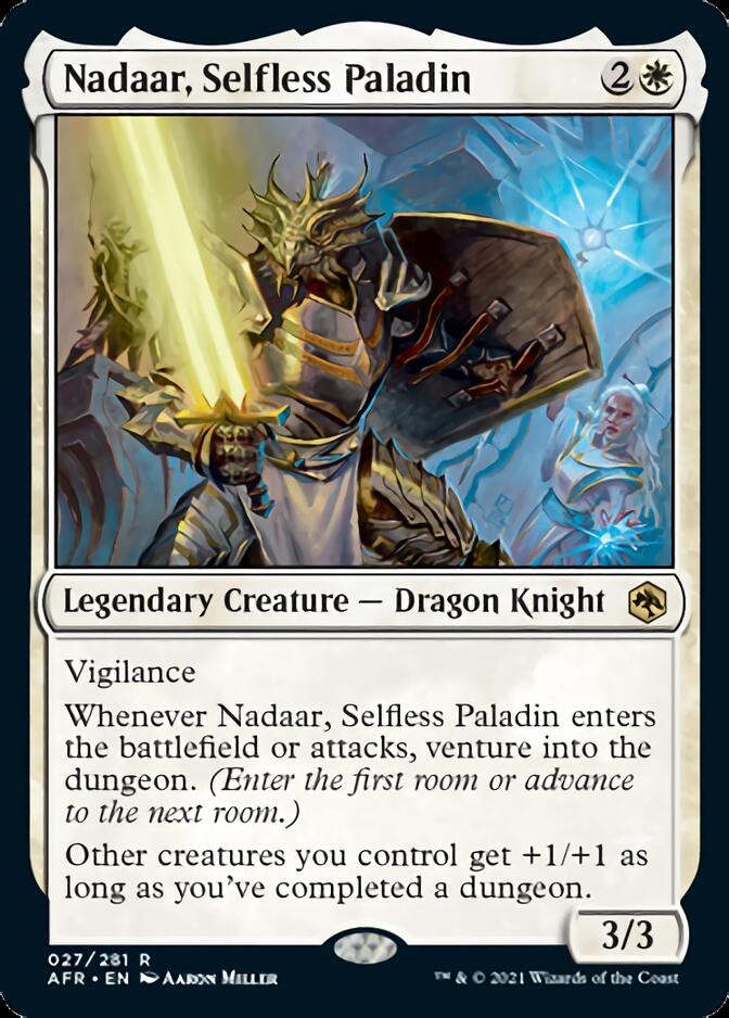 Nadaar, Selfless Paladin [Dungeons & Dragons: Adventures in the Forgotten Realms] | Pegasus Games WI