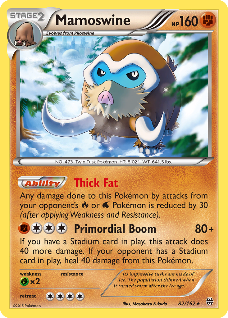 Mamoswine (82/162) [XY: BREAKthrough] | Pegasus Games WI