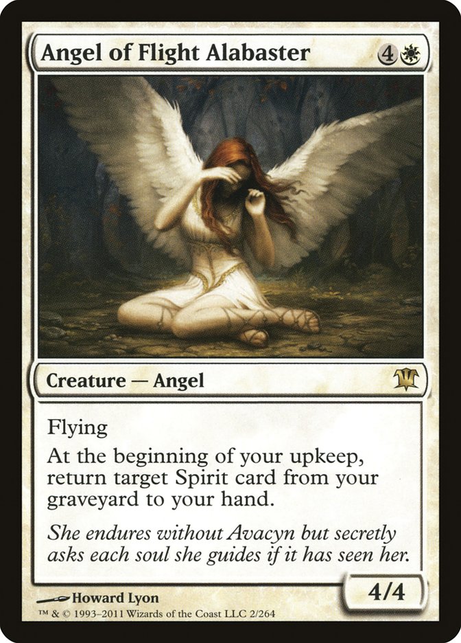 Angel of Flight Alabaster [Innistrad] | Pegasus Games WI