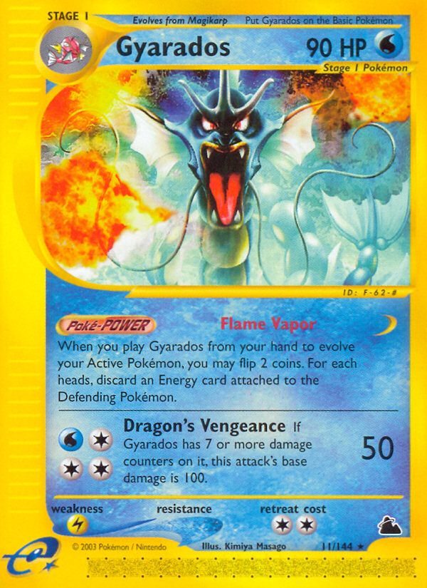 Gyarados (11/144) [Skyridge] | Pegasus Games WI