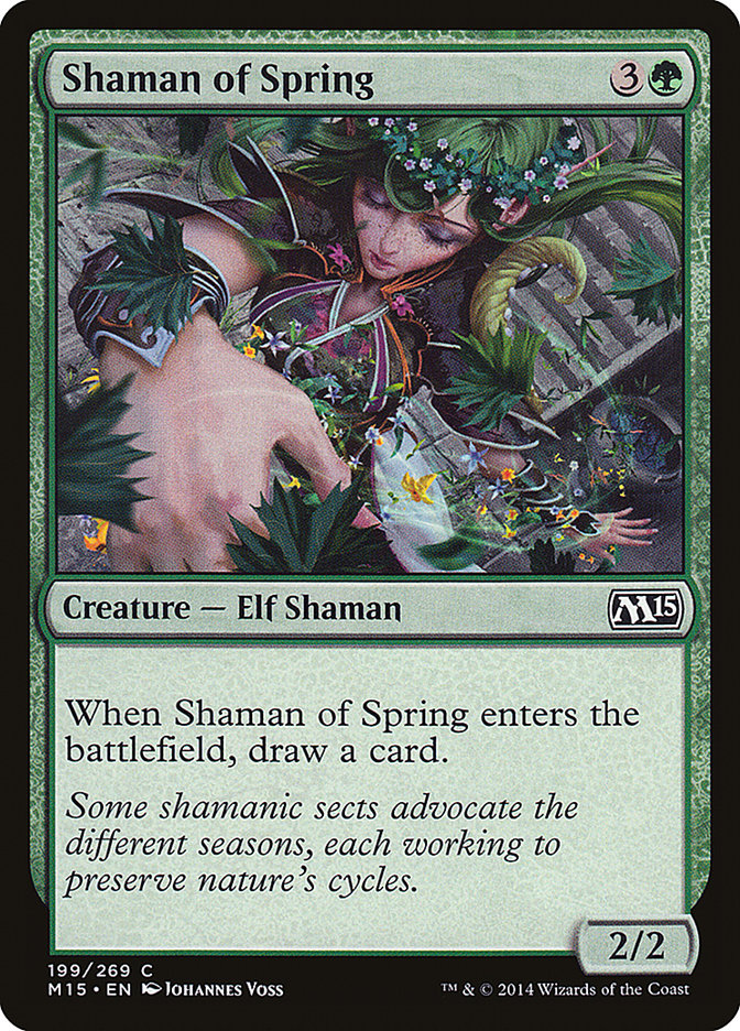 Shaman of Spring [Magic 2015] | Pegasus Games WI
