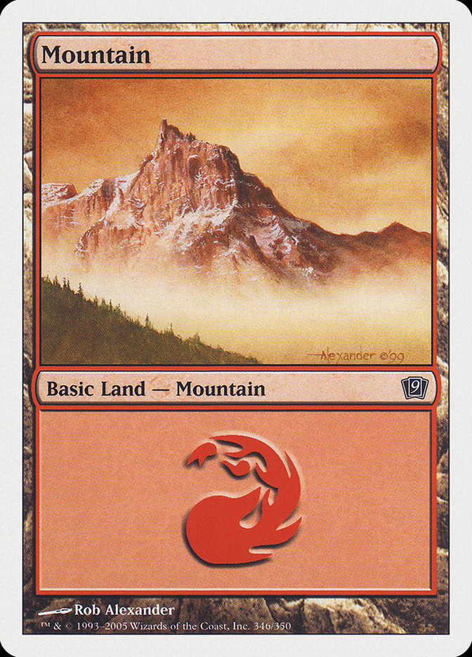 Mountain (346) [Ninth Edition] | Pegasus Games WI