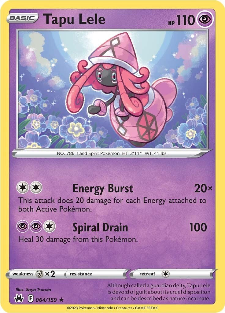 Tapu Lele (064/159) [Sword & Shield: Crown Zenith] | Pegasus Games WI