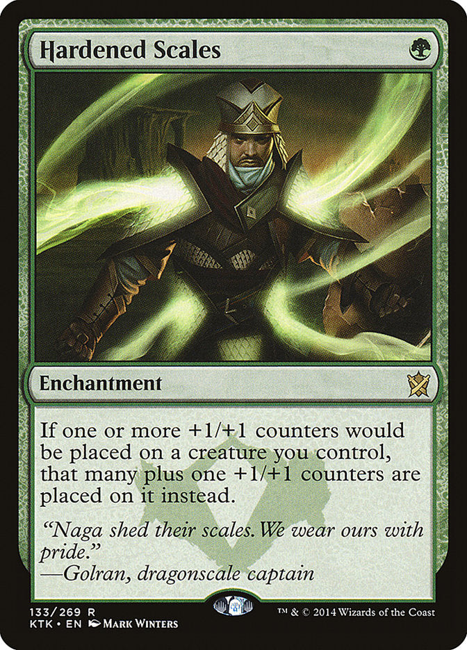 Hardened Scales [Khans of Tarkir] | Pegasus Games WI