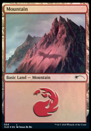 Mountain (Dragons) (564) [Secret Lair Drop Promos] | Pegasus Games WI