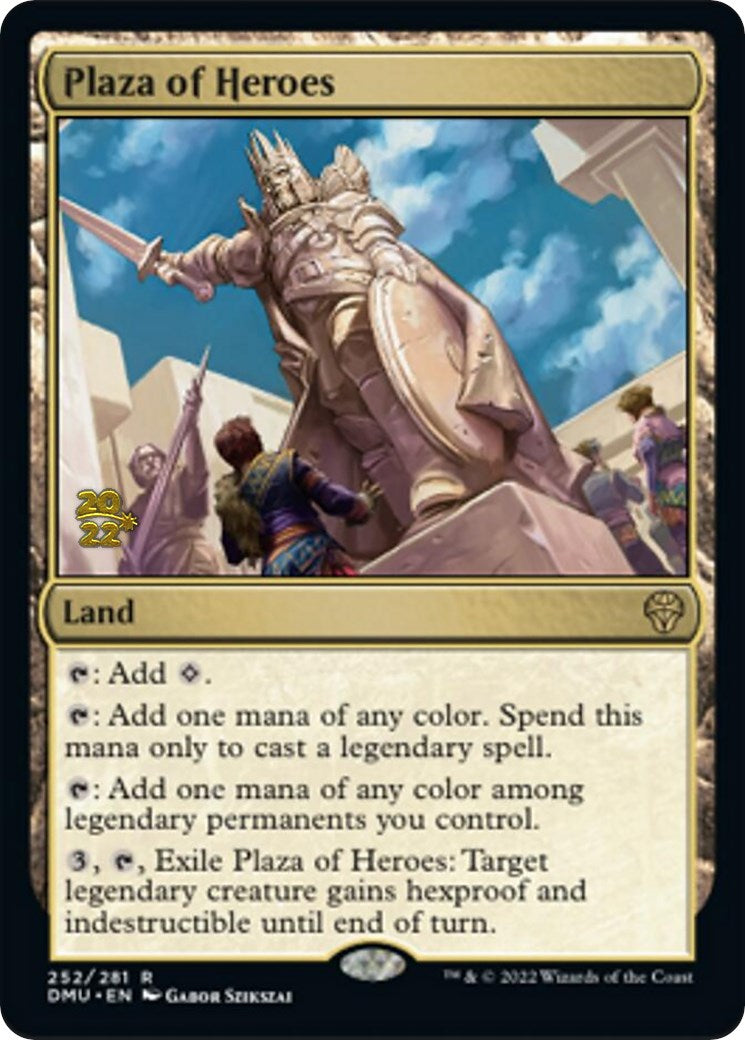 Plaza of Heroes [Dominaria United Prerelease Promos] | Pegasus Games WI