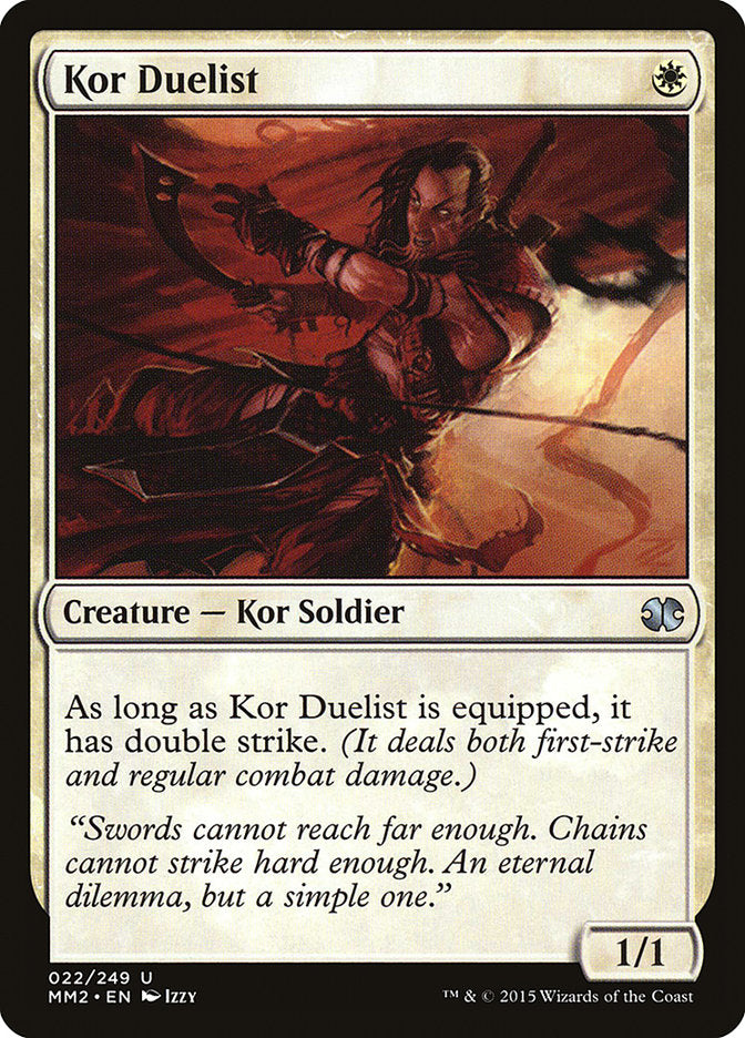 Kor Duelist [Modern Masters 2015] | Pegasus Games WI