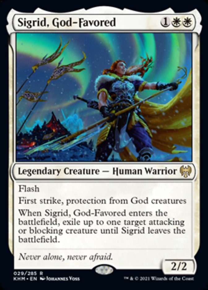 Sigrid, God-Favored [Kaldheim] | Pegasus Games WI