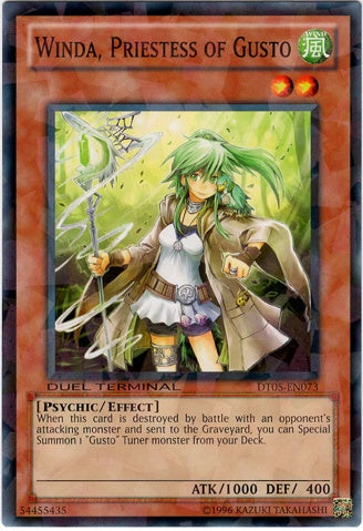 Winda, Priestess of Gusto [DT05-EN073] Common | Pegasus Games WI