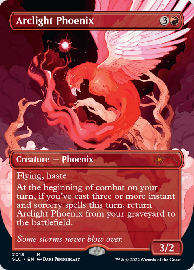 Arclight Phoenix (Borderless) [Secret Lair 30th Anniversary Countdown Kit] | Pegasus Games WI