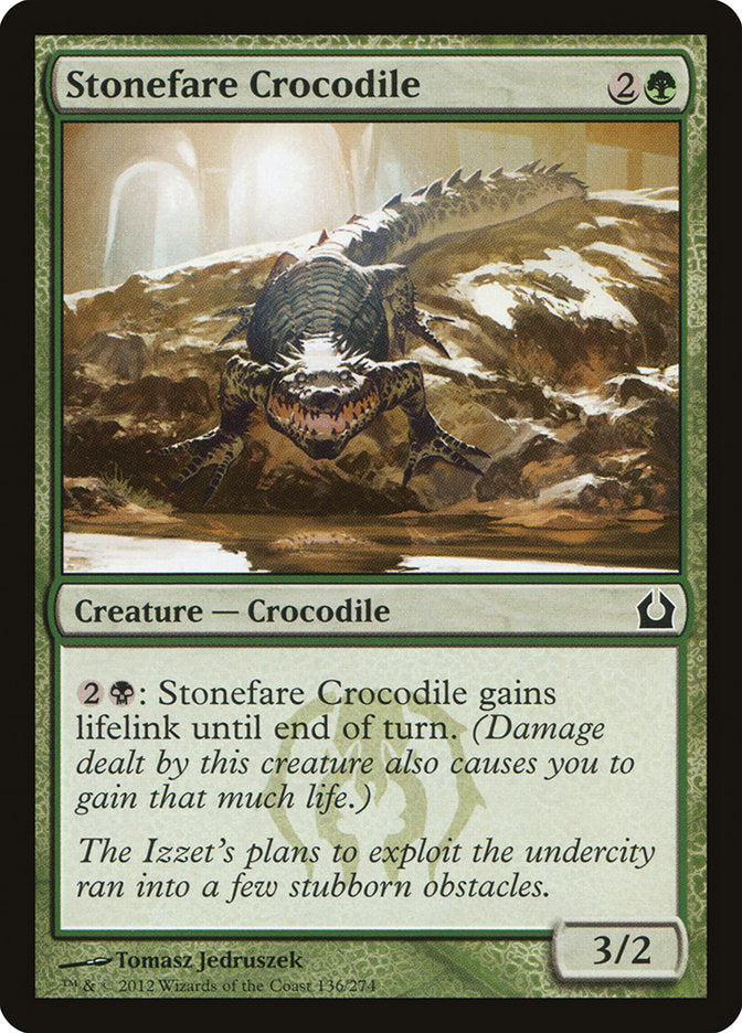 Stonefare Crocodile [Return to Ravnica] | Pegasus Games WI