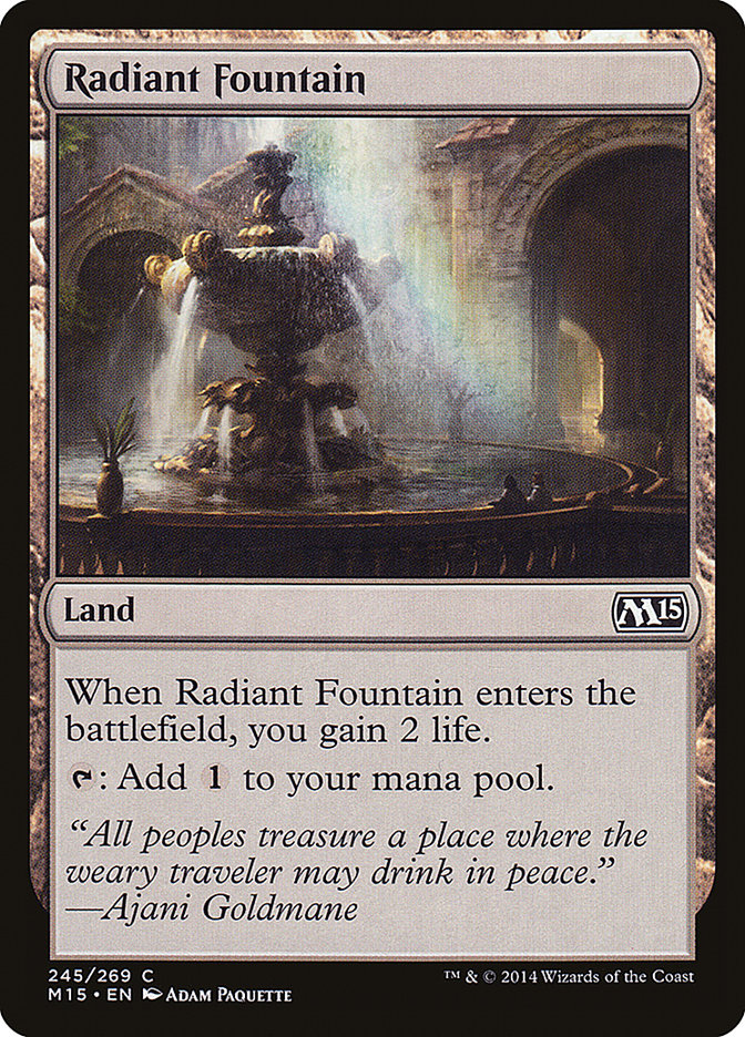 Radiant Fountain [Magic 2015] | Pegasus Games WI