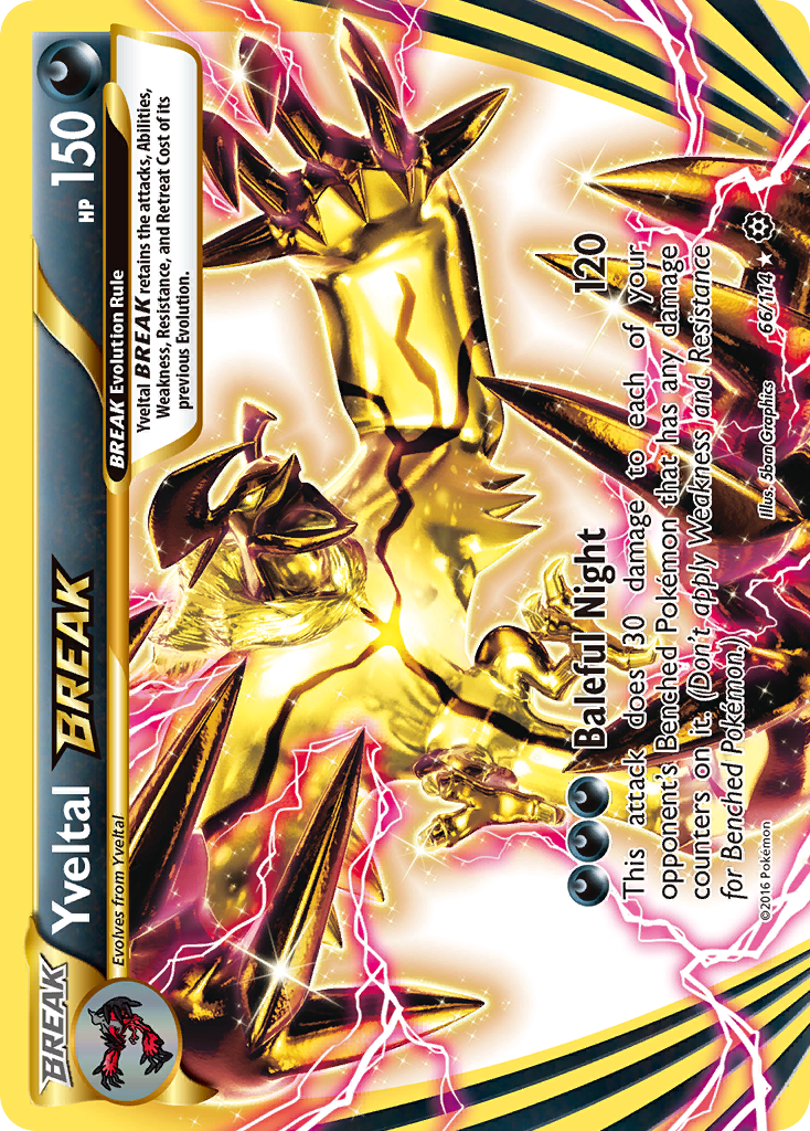 Yveltal BREAK (66/114) [XY: Steam Siege] | Pegasus Games WI