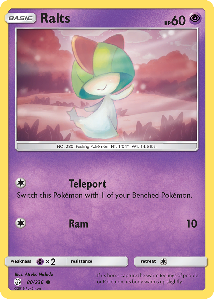 Ralts (80/236) [Sun & Moon: Cosmic Eclipse] | Pegasus Games WI