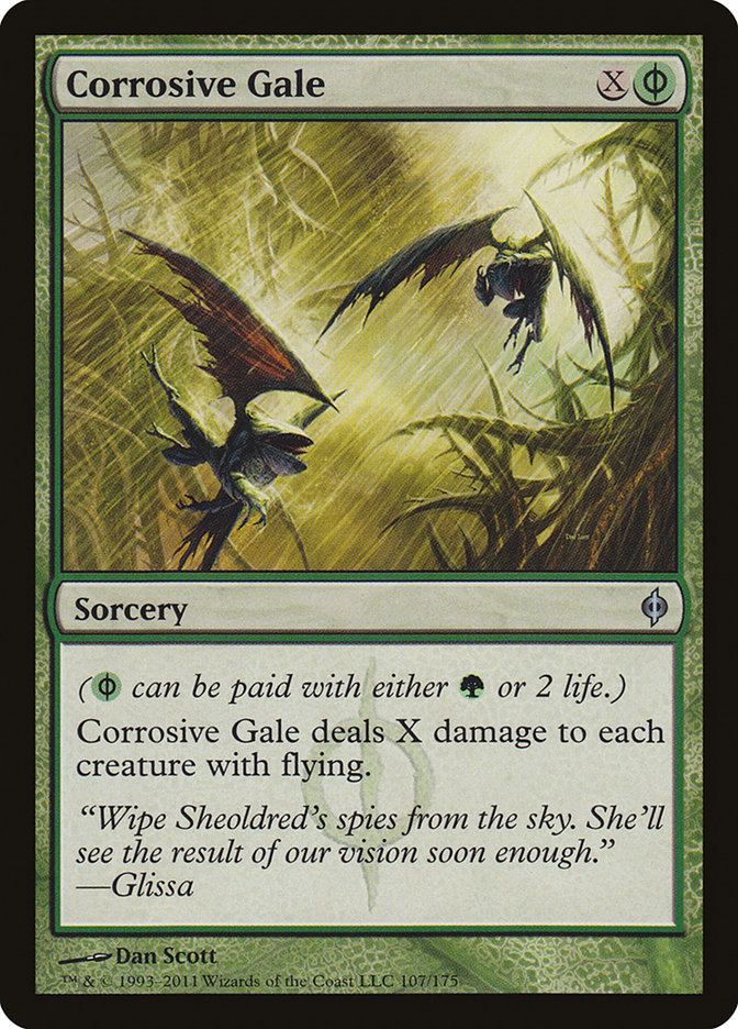 Corrosive Gale [New Phyrexia] | Pegasus Games WI