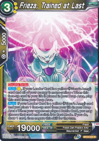 Frieza, Trained at Last [BT12-101] | Pegasus Games WI