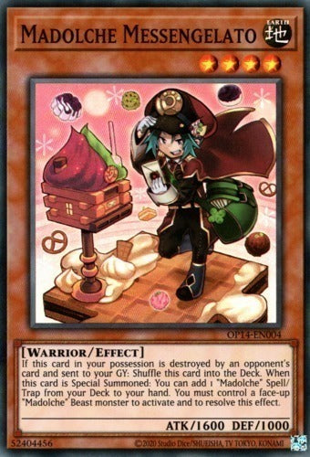 Madolche Messengelato [OP14-EN004] Super Rare | Pegasus Games WI