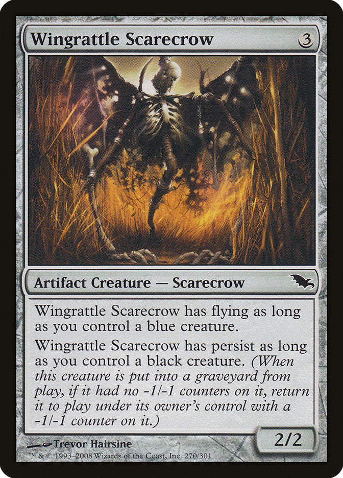 Wingrattle Scarecrow [Shadowmoor] | Pegasus Games WI