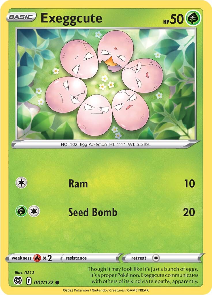 Exeggcute (001/172) [Sword & Shield: Brilliant Stars] | Pegasus Games WI