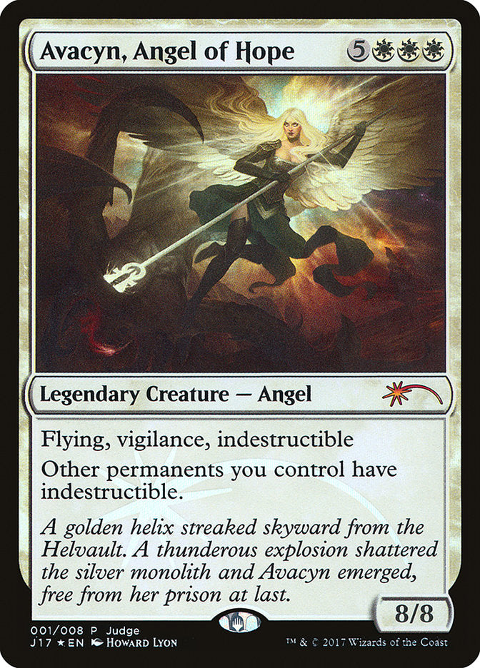 Avacyn, Angel of Hope [Judge Gift Cards 2017] | Pegasus Games WI