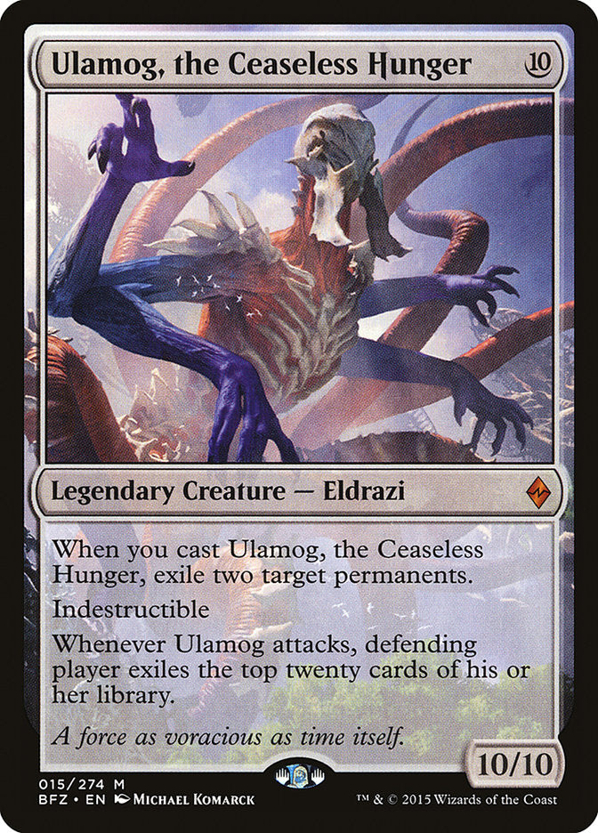 Ulamog, the Ceaseless Hunger [Battle for Zendikar] | Pegasus Games WI