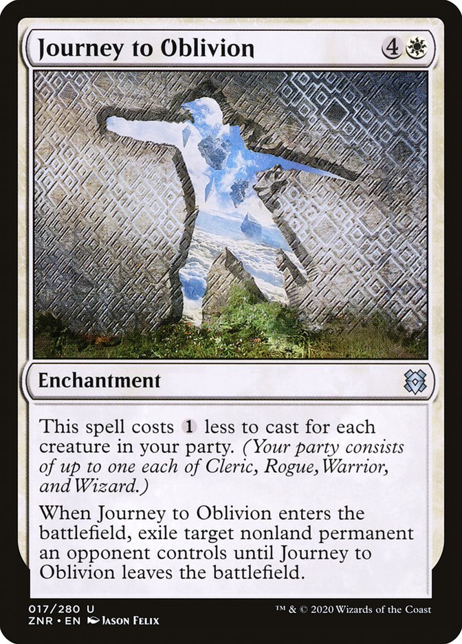 Journey to Oblivion [Zendikar Rising] | Pegasus Games WI