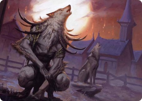 Lord of the Ulvenwald Art Card [Innistrad: Midnight Hunt Art Series] | Pegasus Games WI